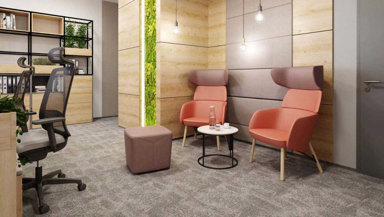 Hybrid work model - flexible office