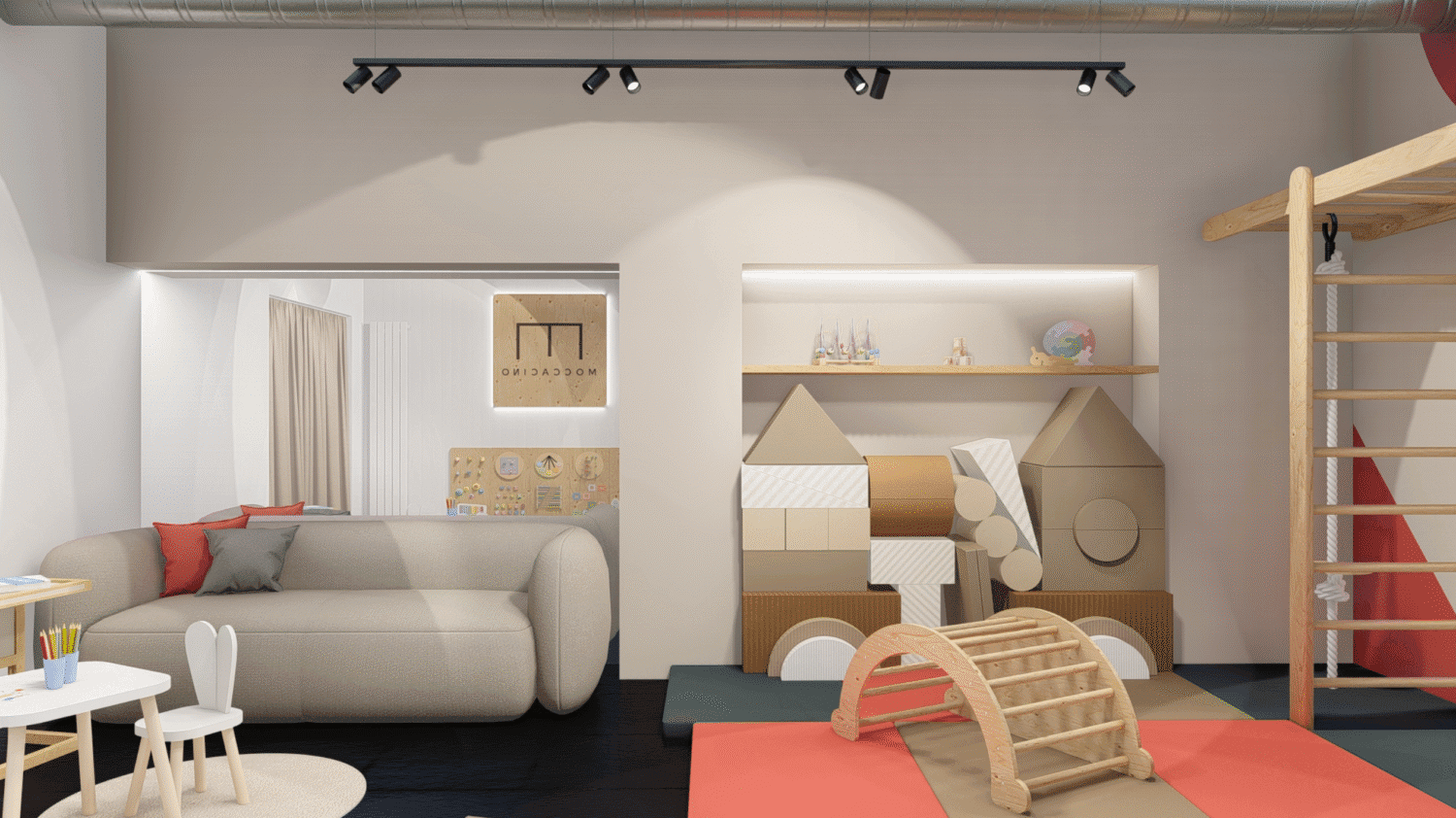 interiér herny pro děti